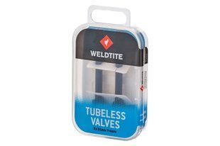Купити Вентиль Weldtite 05050 TUBELESS VALVE KIT для безкамерних ободів, 55мм, (2шт) з доставкою по Україні