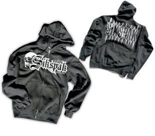 Толстовка SIKSPAK BURNCRUSHER ZIP Hoodie (Black), L