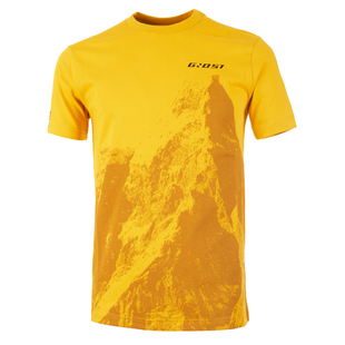 Купить Футболка Ghost MTN Casual Line Peak, XL, желтая с доставкой по Украине