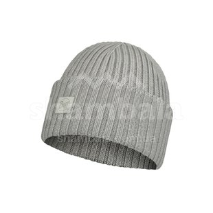 MERINO WOOL KNITTED HAT ERVIN light grey