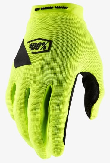Купити Перчатки Ride 100% RIDECAMP Glove (Fluo Yellow), S (8) (10011-00010) з доставкою по Україні