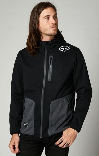 Купить Куртка FOX BARRICADE SOFTSHELL FLEECE (Black), XL с доставкой по Украине