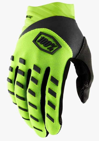 Детские перчатки Ride 100% AIRMATIC Youth Glove (Fluo Yellow), YS (5)