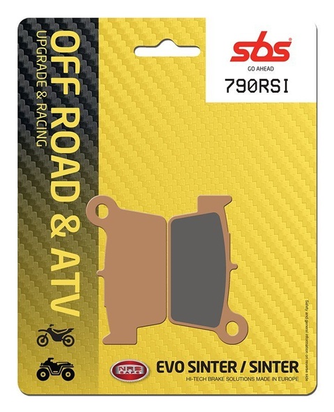 Колодки гальмівні SBS Racing Brake Pads, EVO Sinter/Sinter (963RSI)