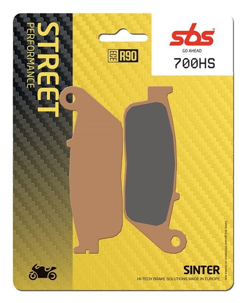 Гальмівні колодки SBS Performance Brake Pads, Sinter (627HS)