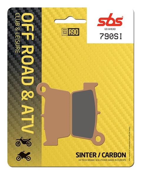 Колодки гальмівні SBS Sport Brake Pads, Sinter/Carbon (790SI)