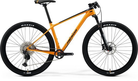 Купити Велосипед Merida BIG.NINE 5000, XL(21), BLACK/ORANGE з доставкою по Україні