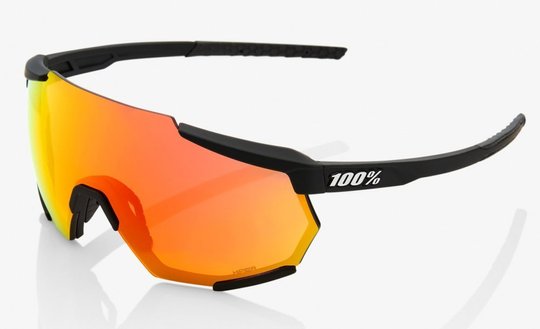 Окуляри Ride 100% RACETRAP - Soft Tact Black - HiPER Red Multilayer Mirror Lens, Mirror Lens