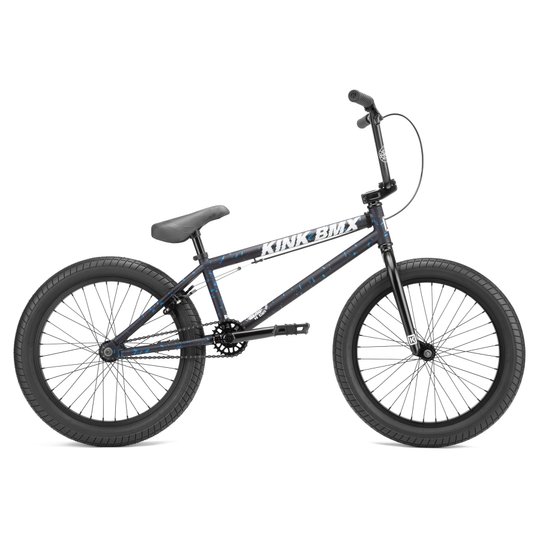 Купити Велосипед BMX Kink Curb 20" Matte Blood Blue 2022 з доставкою по Україні