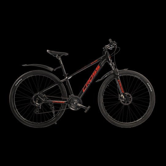 Купити Велосипед Cross Atlant 2022 29"15" Чорний-Червоний з доставкою по Україні
