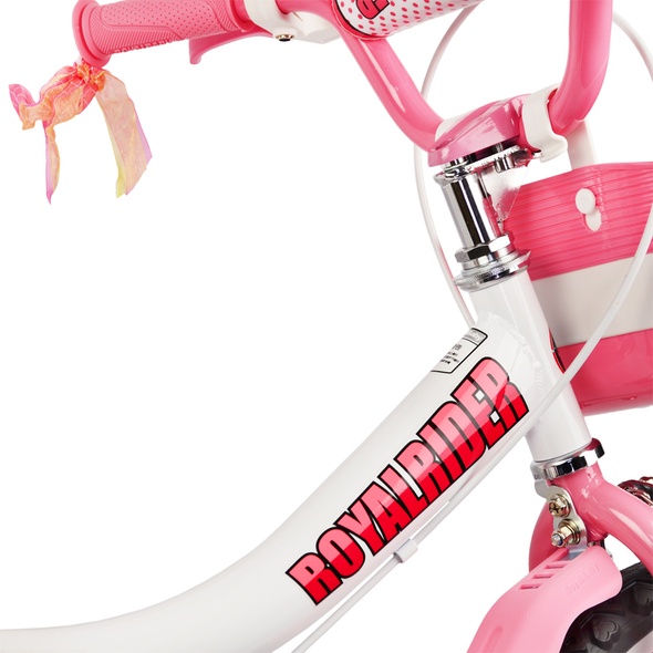 Купити Велосипед RoyalBaby JENNY GIRLS 18", OFFICIAL UA, білий з доставкою по Україні