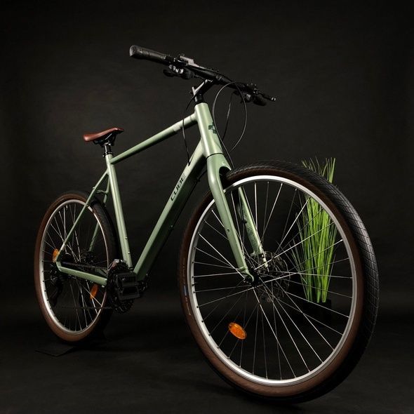 Купить Велосипед б/у 29" Cube Hyde (XL) зеленый с доставкой по Украине