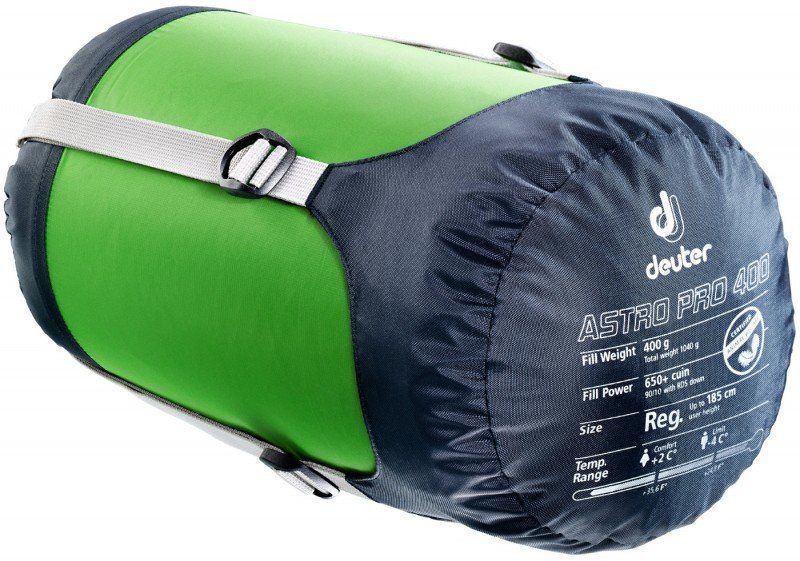 Спальний мішок Deuter Astro Pro 400 L колір 2006 spring лівий, 1 - 1.5 кг, 1 - 1.5 кг
