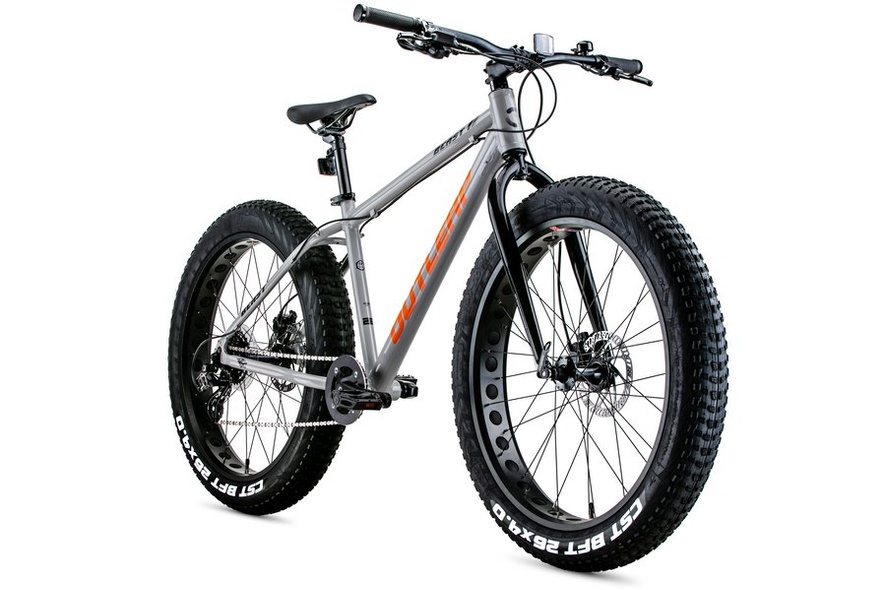 Купити Велосипед фетбайк 26" Outleap Beast L 2021, сірий з доставкою по Україні