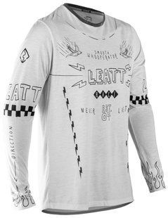 Купити Джерсі LEATT MTB 3.0 Gravity Jersey (Cream White), M з доставкою по Україні