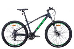Купити Велосипед гірський 27,5" Leon XC-90 16,5" рама 2021, чорно-зелений з доставкою по Україні