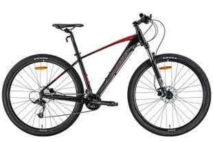 Купити Велосипед 29" Leon TN-70 AM Hydraulic lock out HDD 2022 чорний з червоним м XL (180-195 см) з доставкою по Україні