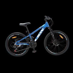 Купить Велосипед CrossBike Lion 24" 12" Синій-Блакитний с доставкой по Украине