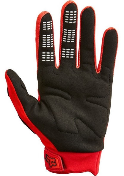 Детские мото перчатки FOX YTH DIRTPAW GLOVE (Flo Red), YL (7)