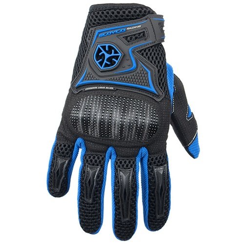 Мотоперчатки Scoyco MC23 Blue/Black, L