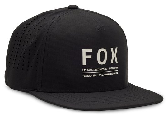 Кепка FOX NON STOP TECH SNAPBACK HAT (Black), One Size, One Size