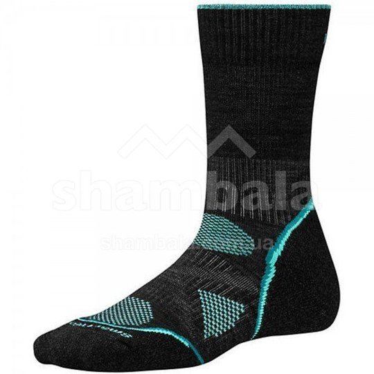 Купити Wm's PhD Outdoor Light Crew шкарпетки жіночі (Charcoal, S) з доставкою по Україні