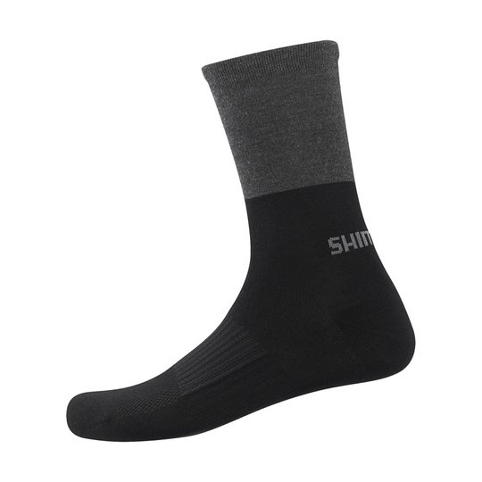 Купити Шкарпетки зимові Shimano ORIGINAL WOOL TALL, чорно/сірий, розм. L-XL (45-48) з доставкою по Україні