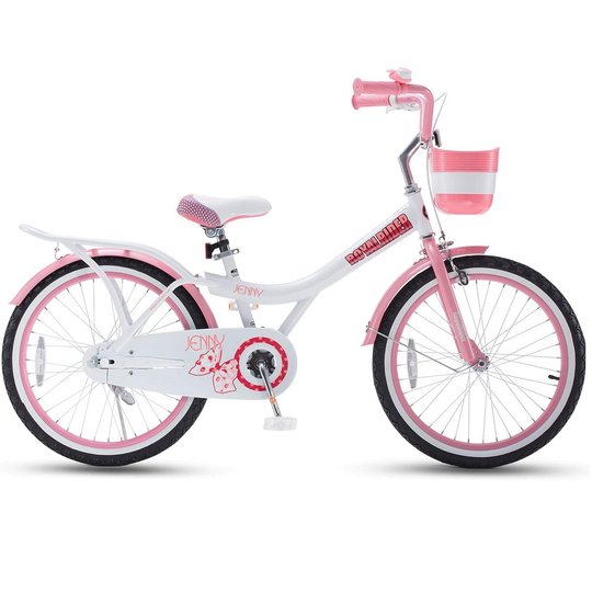 Купити Велосипед RoyalBaby JENNY GIRLS 20", OFFICIAL UA, білий з доставкою по Україні