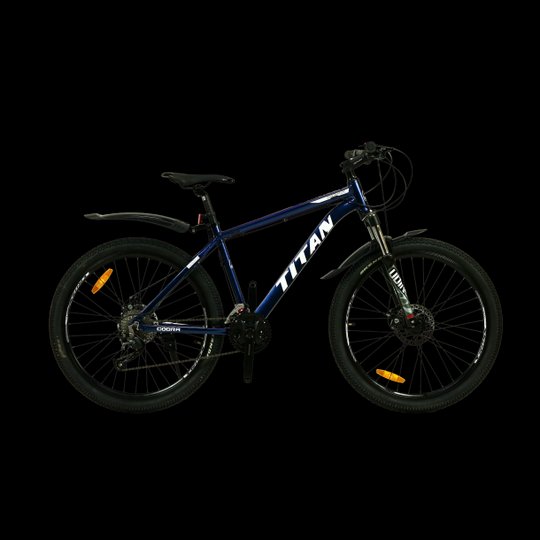Купити Велосипед Titan Cobra 2022 26" 17" Синій з доставкою по Україні