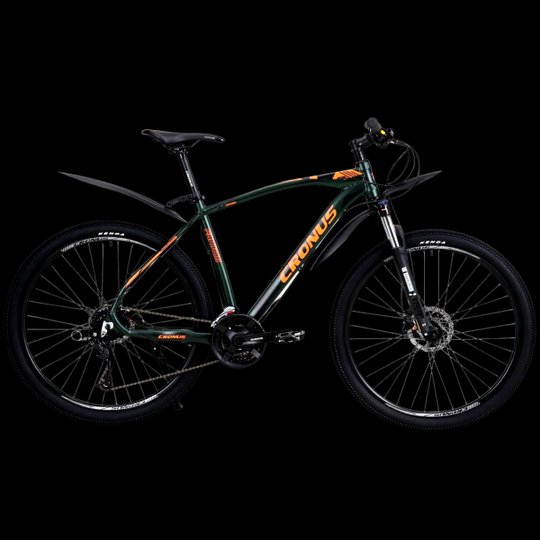 Купити Велосипед Cronus FANTOM 29" 21" Чорний-Помаранчевий з доставкою по Україні