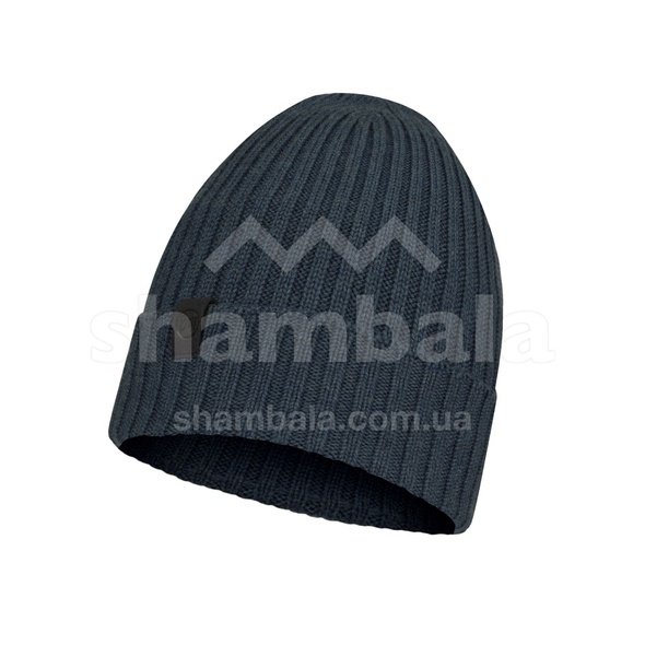 MERINO WOOL KNITTED HAT NORVAL denim