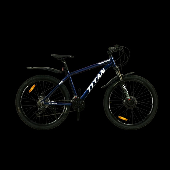 Купить Велосипед Titan Cobra 2022 26" 17" Синій с доставкой по Украине