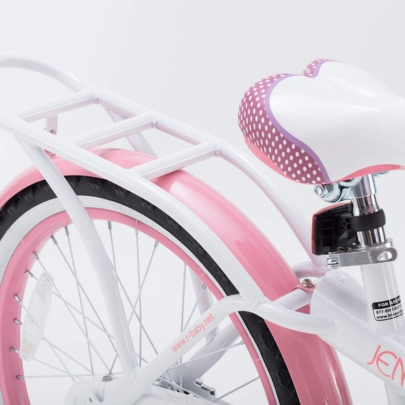 Купить Велосипед RoyalBaby JENNY GIRLS 20", OFFICIAL UA, белый с доставкой по Украине