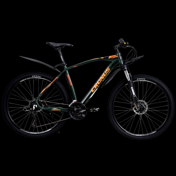 Купить Велосипед Cronus FANTOM 29" 21" Чорний-Помаранчевий с доставкой по Украине