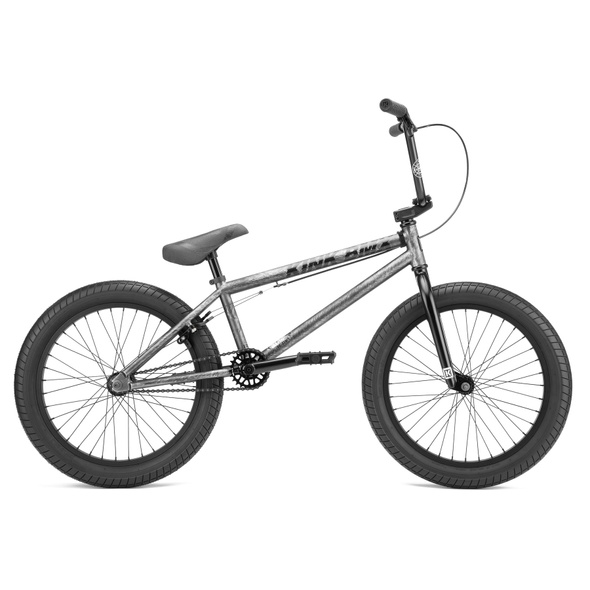 Купить Велосипед BMX Kink Curb 20" Matte Brushed Silver 2022 с доставкой по Украине