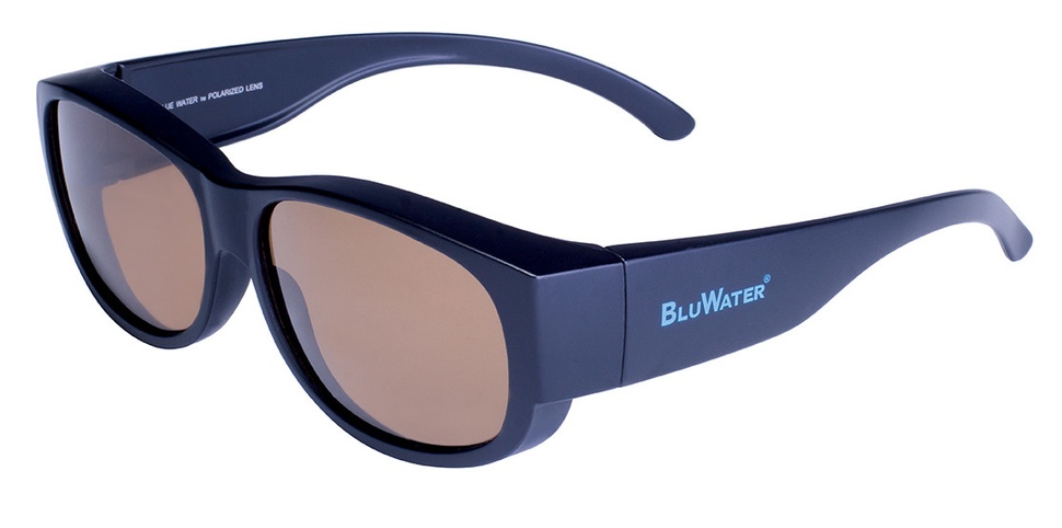Очки поляризационные BluWater OverBoard Polarized (brown) коричневые