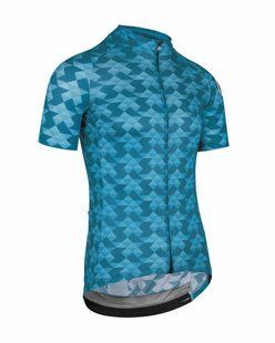Веломайка ASSOS Diamond Crazy SS Jersey Adamant Blue Размер одежды S