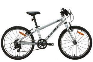 Купити Велосипед алюміній 20 Leon GO 7 speed Vbr рама-10" сірий з чорним 2024 з доставкою по Україні