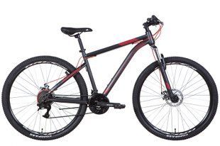 Купити Велосипед 29" Discovery TREK AM DD 2022 сіро-червоний м L (170-185 см) з доставкою по Україні
