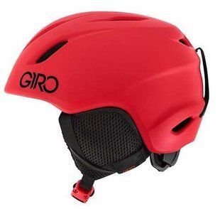 Шолом зим Giro Launch мат яскр черв XS/48.5-52см, XS, Дитячий
