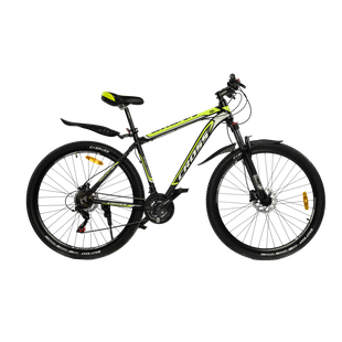 Купити Велосипед CROSS URBAN 29" 19" Чорний-Зелений з доставкою по Україні