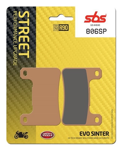 Колодки гальмівні SBS Upgrade Brake Pads, EVO Sinter (627SP)