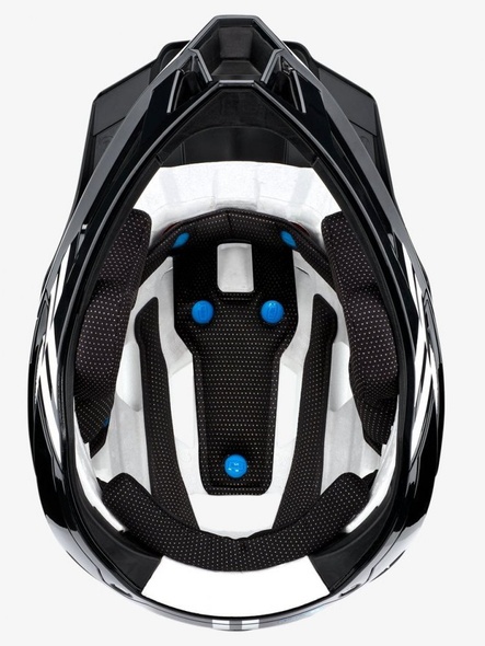 Шолом Ride 100% TRAJECTA Helmet (Black/White), S