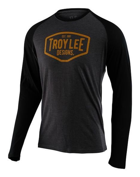 Футболка TLD Trackside L/S Tee [BLACK] S