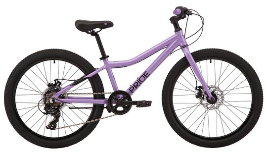 Купити Велосипед підлітковий 24" Pride Frida 4.1 2022, фіолетовий з доставкою по Україні