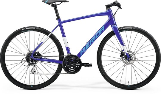Купити Велосипед Merida SPEEDER 100, S-M(52), DARK BLUE(WHITE/BLUE) з доставкою по Україні