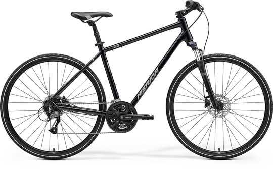 Купити Велосипед Merida CROSSWAY 40, S(47), BLACK(SILVER) з доставкою по Україні