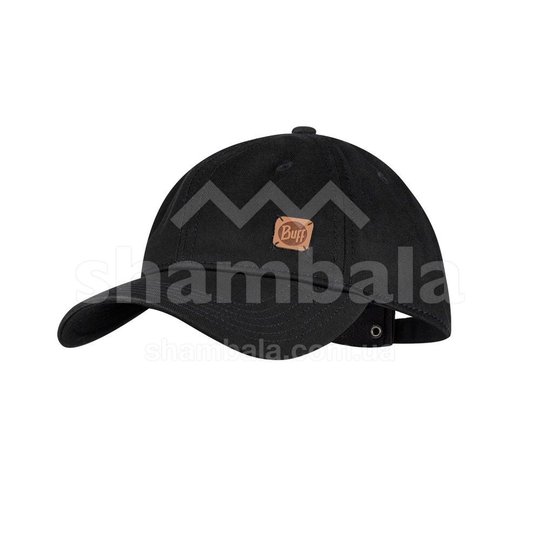 BASEBALL CAP SOLID black, One Size, Кепка, Синтетичний
