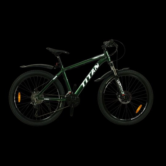 Купити Велосипед Titan Cobra 2022 26" 17" Зелений з доставкою по Україні