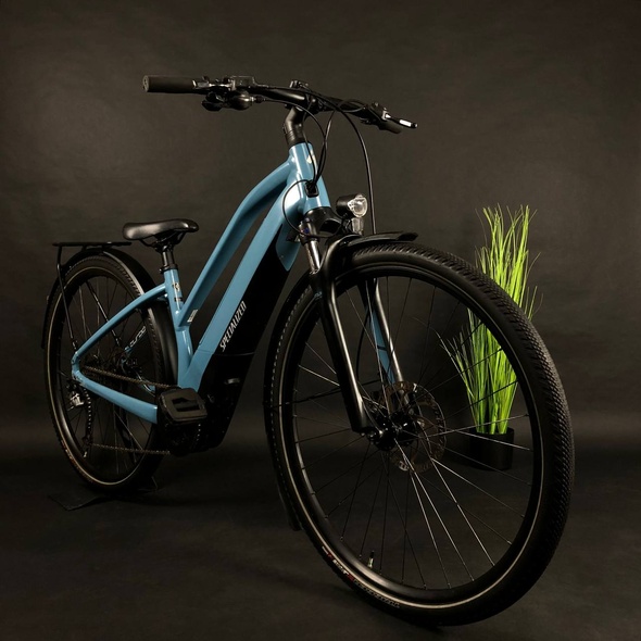 Купити Велосипед уживань 28" Specialized Turbo Vado E-Bike (S) синій з доставкою по Україні